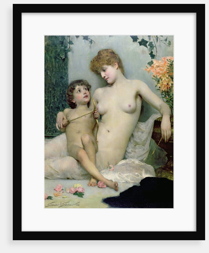 Love's First Lesson, 1885 by Solomon Joseph Solomon