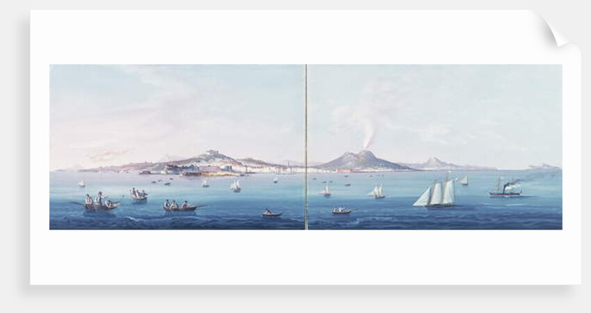 The Bay of Naples by Neapolitan School