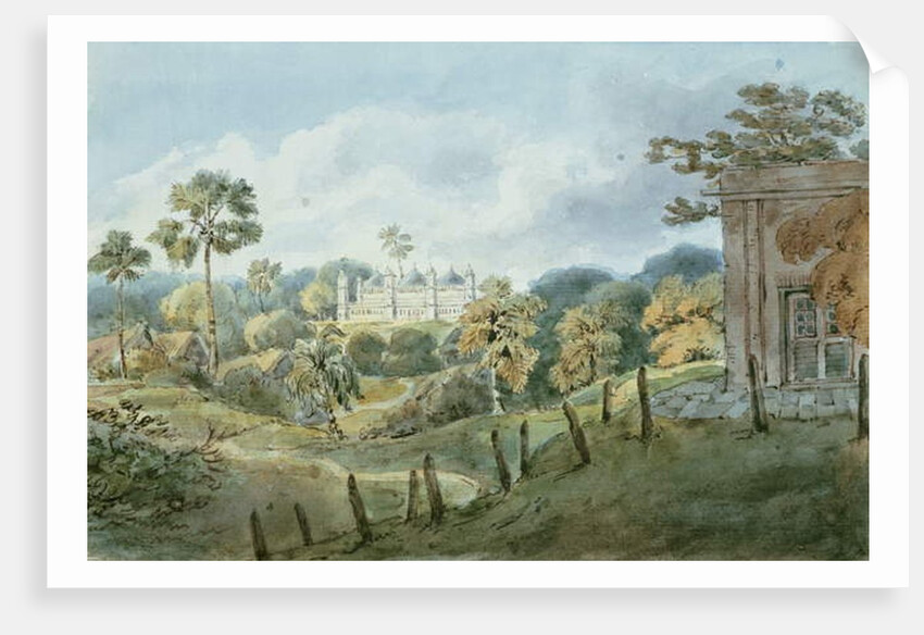 View from Captain Williams' Bungalow at Mongheer, c.1808 by English School