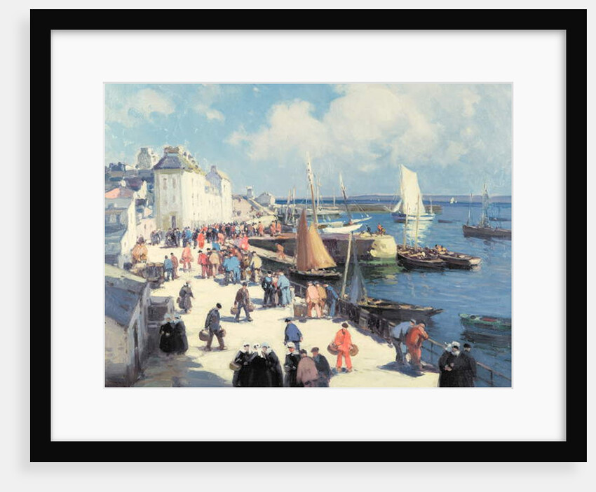 Douarnenez by Henri Alphonse Barnoin