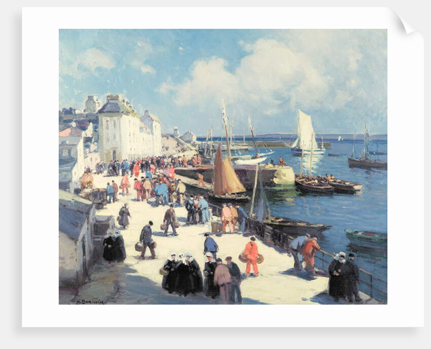 Douarnenez by Henri Alphonse Barnoin