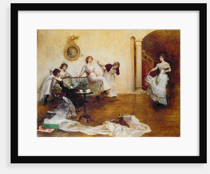 Silks and Satins, 1900 by Albert Chevallier Tayler