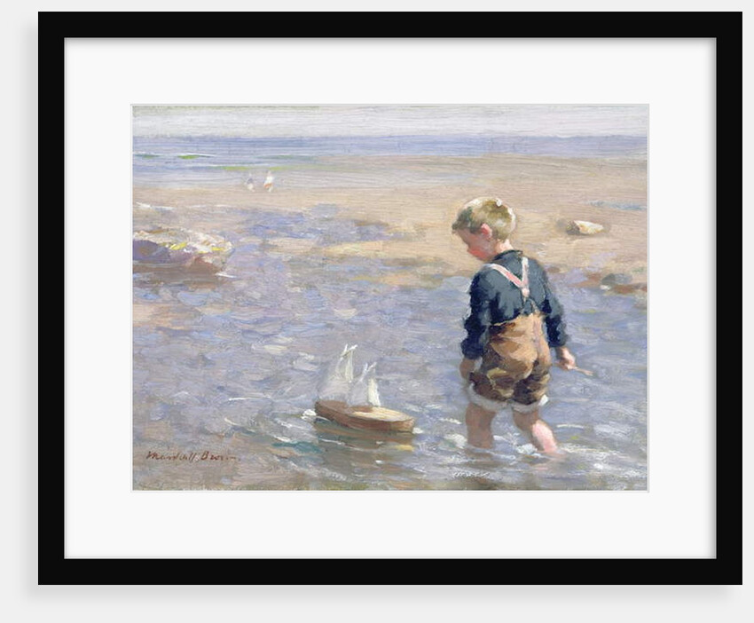 The Toy Boat by William Marshall Brown