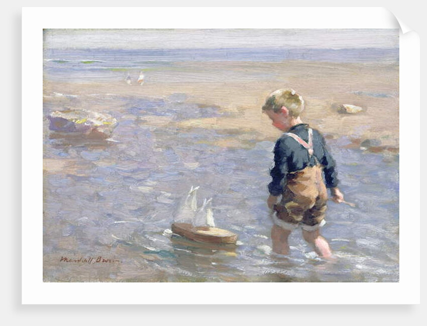 The Toy Boat by William Marshall Brown