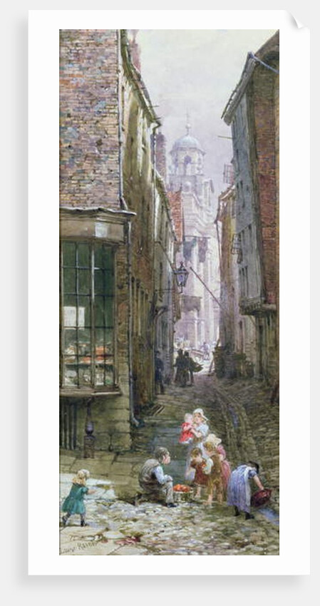 The Street Urchins by Louise Ingram Rayner