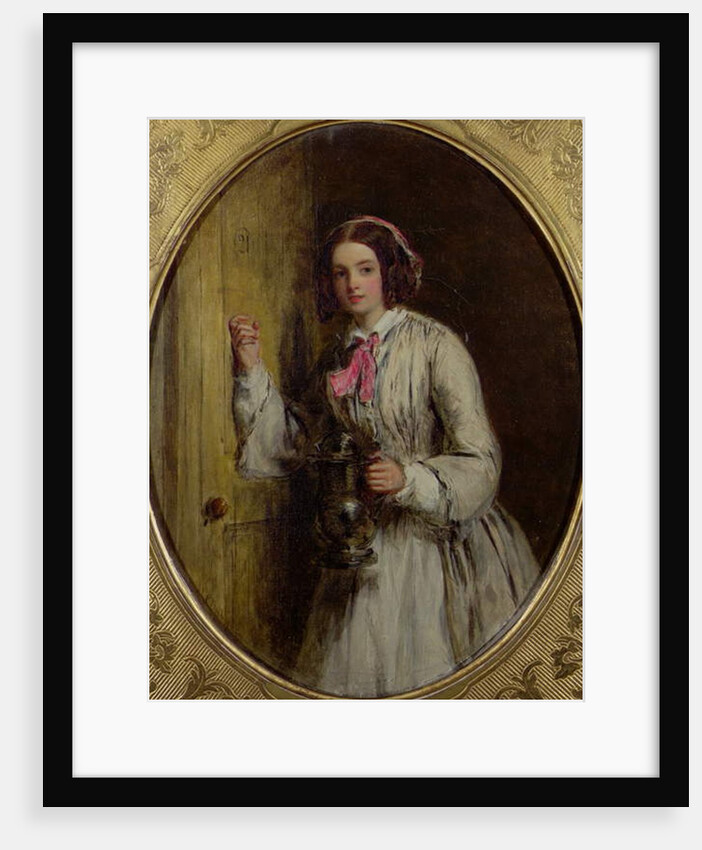 A Maid with a Flagon, 1858 by William Powell Frith