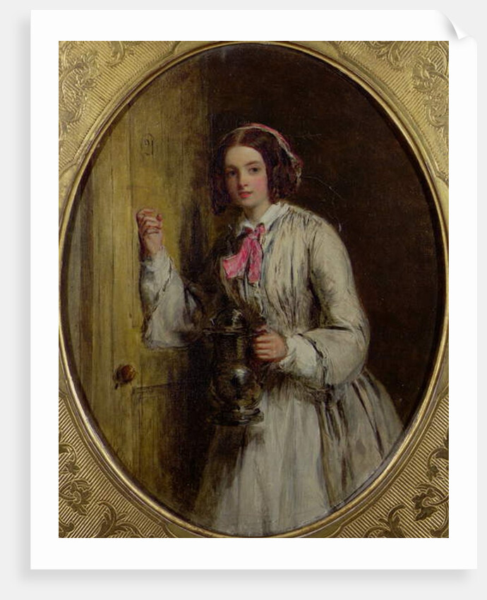 A Maid with a Flagon, 1858 by William Powell Frith