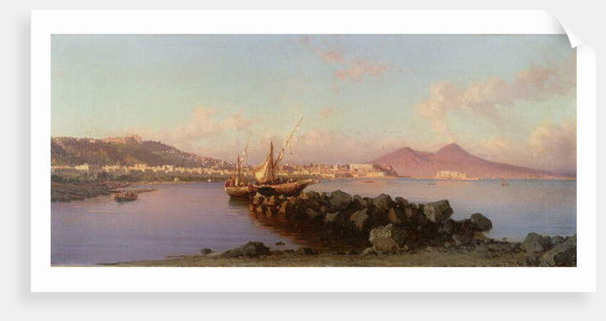View of the Bay of Naples by Alessandro la Volpe