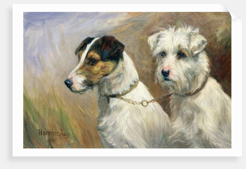 Best Friends, 1911 by Florence Jay