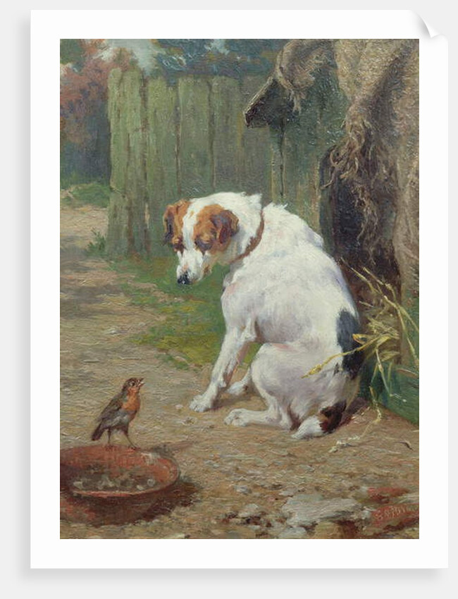 A Welcome Visitor by George Augustus Holmes