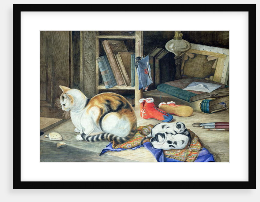 A Happy Family, 1868 by William A. Donnelly