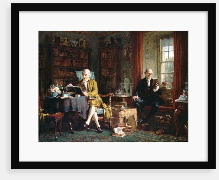 In the Library by John Watkins Chapman