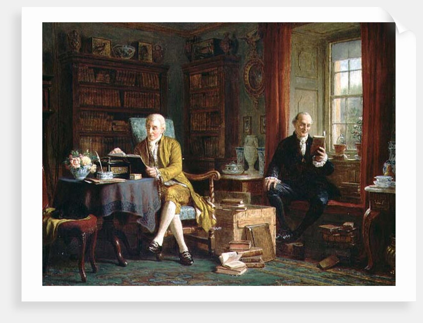 In the Library by John Watkins Chapman