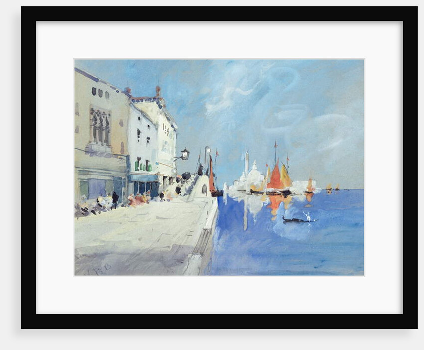 The Fondamenta delle Zattere, Venice by Hercules Brabazon Brabazon