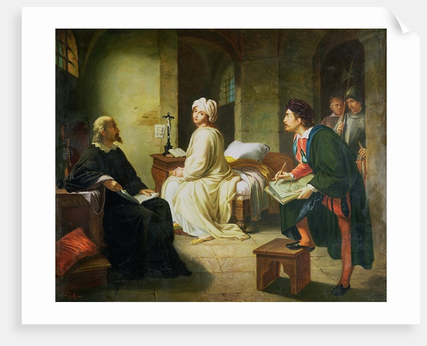 Guido Reni sketching Beatrice Cenci by Italian School