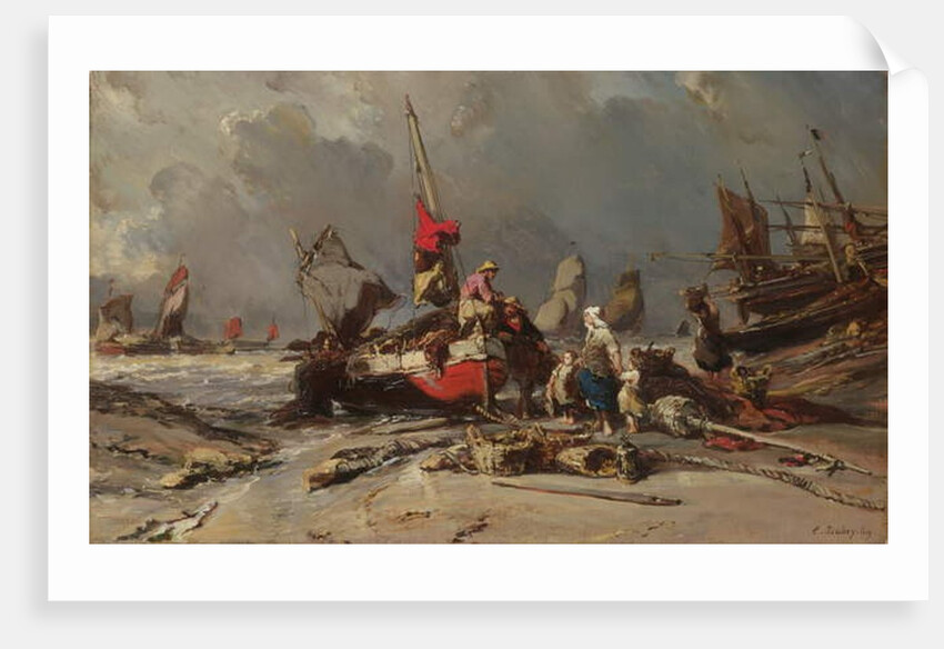 After the Storm, 1869 by Louis Eugene Gabriel Isabey