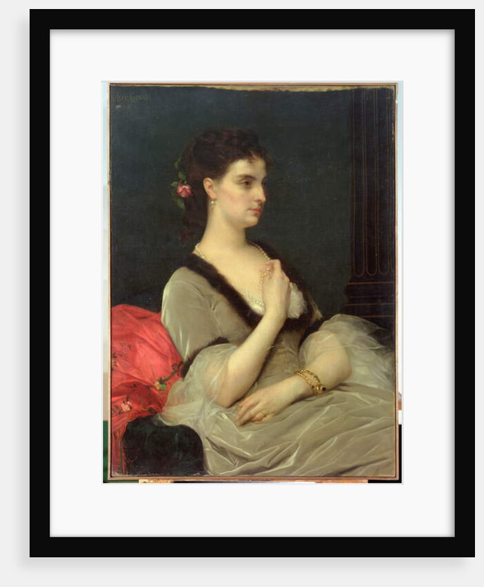 Portrait of Countess E.A. Vorontova-Dashkova, 1873 by Alexandre Cabanel