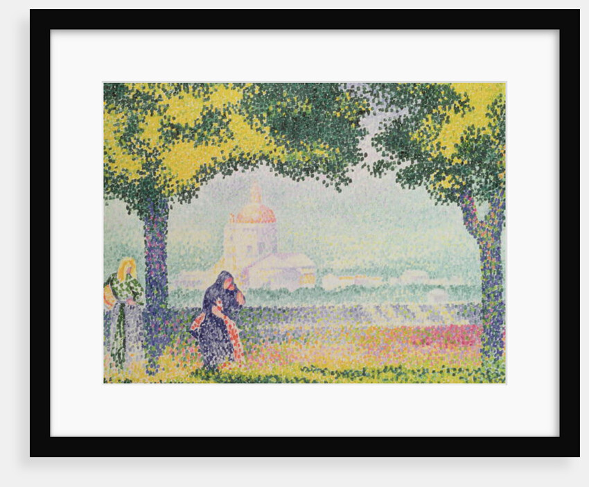 View of the Church of Santa Maria degli Angeli, near Assisi, 1909 by Henri-Edmond Cross