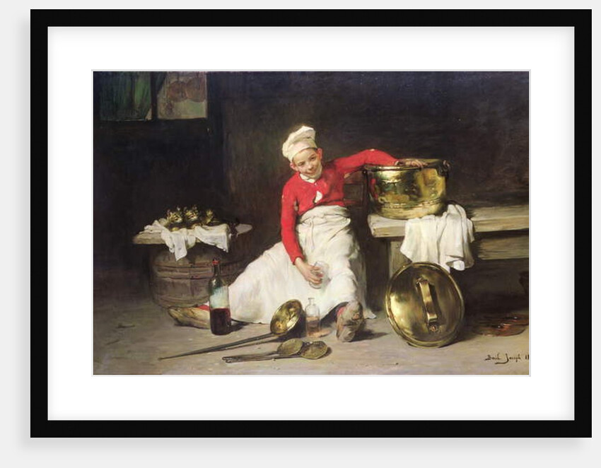 Kitchen-Boy, 1893 by Joseph Bail