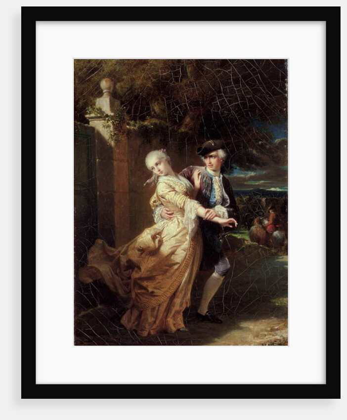 Lovelace's Kidnapping of Clarissa Harlowe, 1867 by Edouard Louis Dubufe