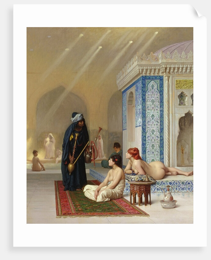 Pool in a Harem, c.1876 by Jean Leon Gerome