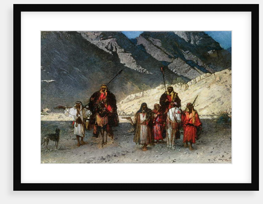In the Mountains, 1870s by Leon Joseph Florentin Bonnat