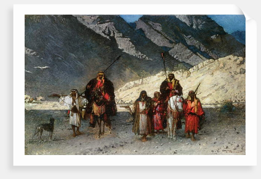 In the Mountains, 1870s by Leon Joseph Florentin Bonnat