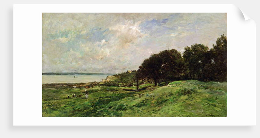 The Coast of Villerville, 1875 by Charles Francois Daubigny