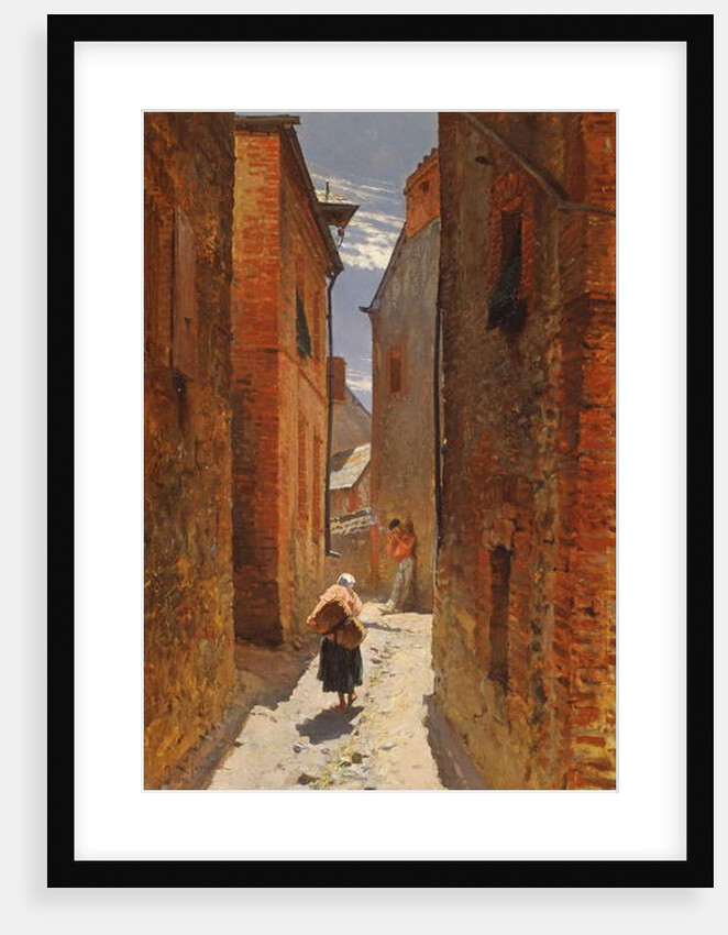 Street in the Old Town, 1873 by Alphonse Marie de Neuville