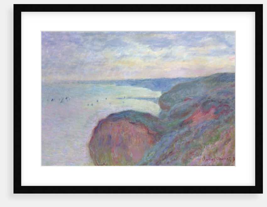 Cliffs near Dieppe, 1897 by Claude Monet