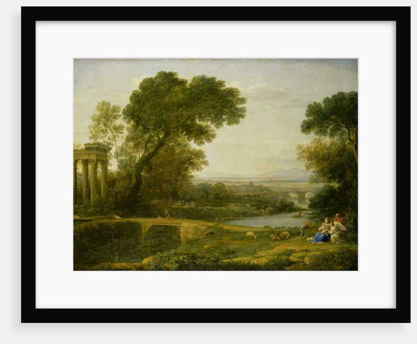 The Rest on the Flight into Egypt by Claude Lorrain