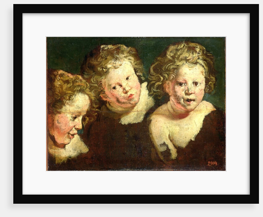 Three Childrens Heads, c.1618 by Jacob Jordaens