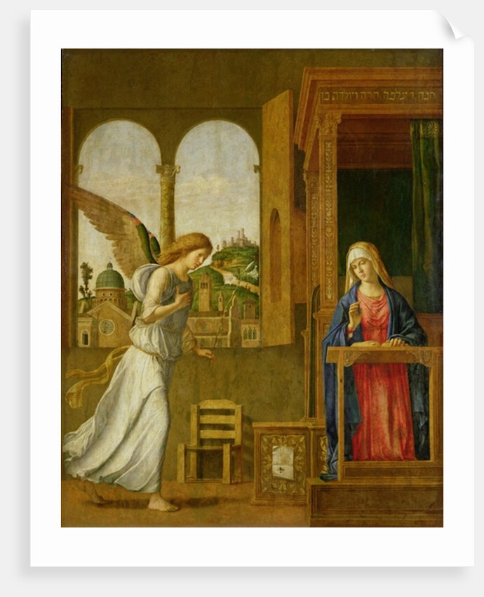 The Annunciation, 1495 by Giovanni Battista Cima da Conegliano