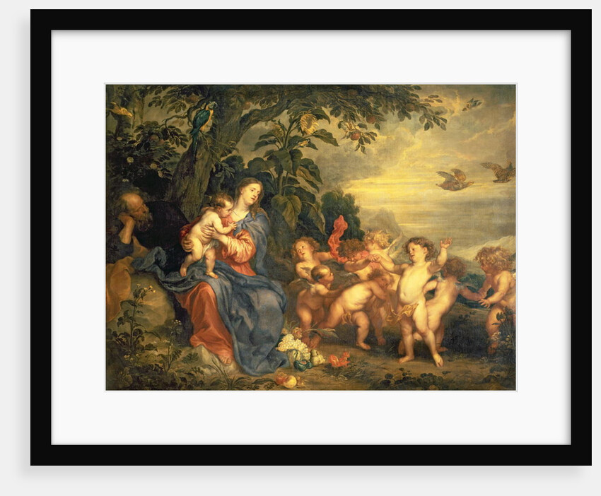 The Rest on the Flight into Egypt early 1630s by Anthony van Dyck