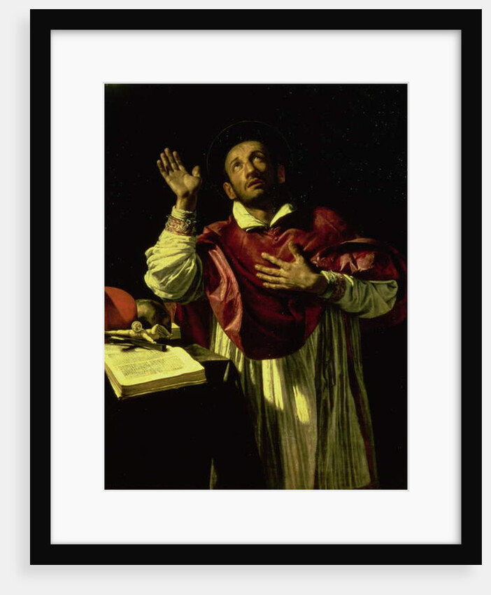 St. Carlo Borromeo, c.1610 by Orazio Borgianni