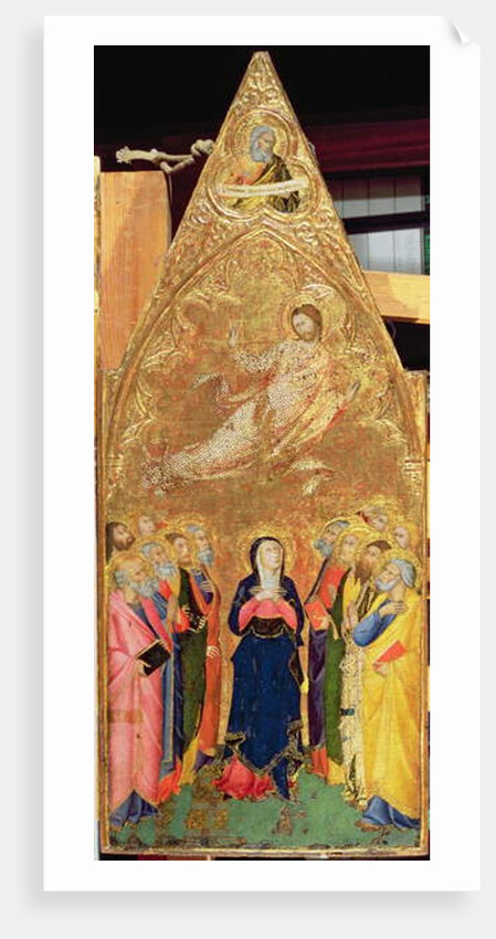 The Ascension of Christ, 1355-60 by Andrea Vanni