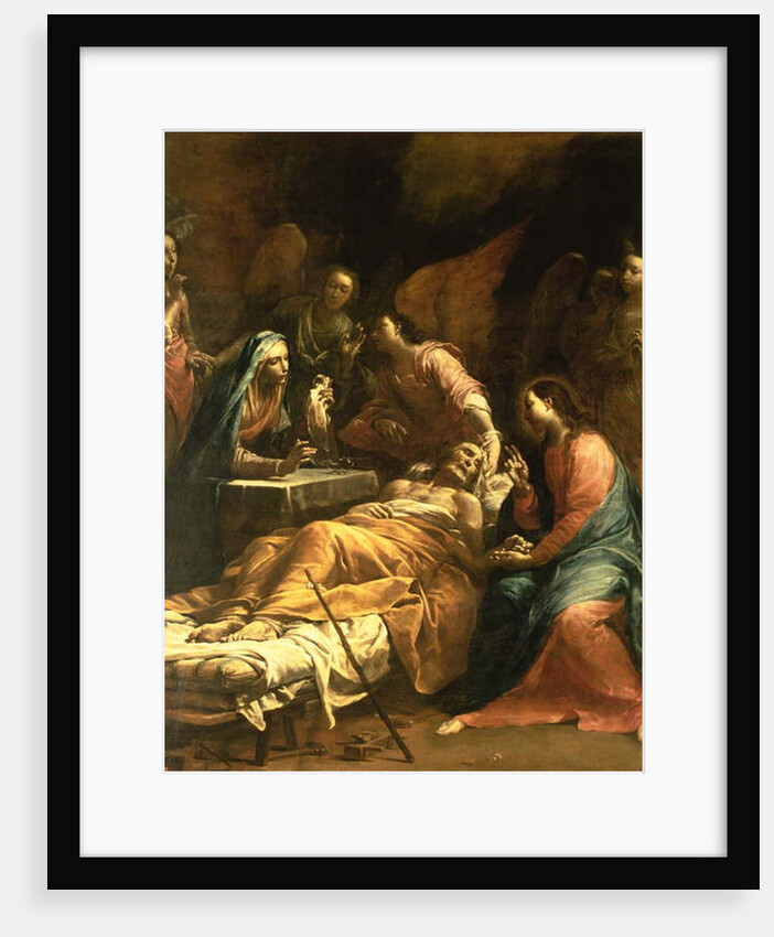 The Death of St. Joseph, c.1712 by Giuseppe Maria (1665-1747) Crespi