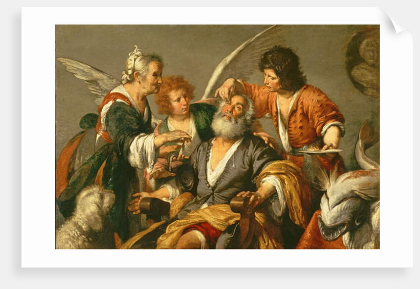 The Healing of Tobit, early 1630s by Bernardo Strozzi