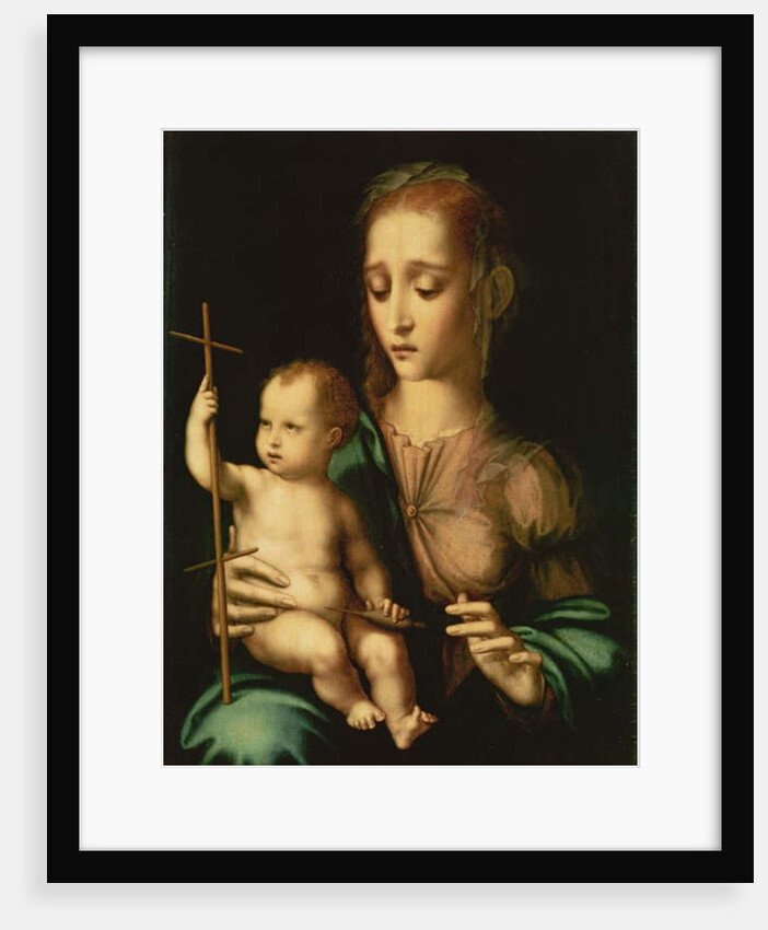 Madonna and Child with a Distaff, 1570s by Luis de Morales