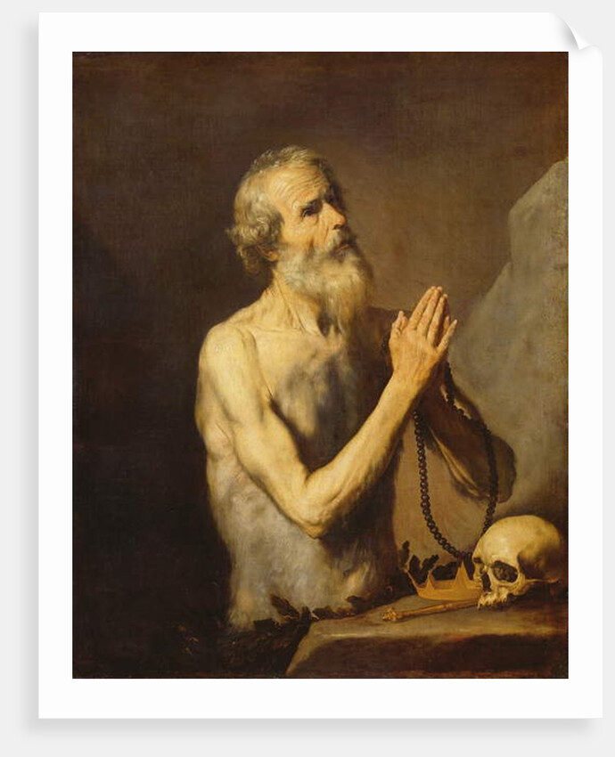 St. Onuphrius, 1637 by Jusepe de Ribera