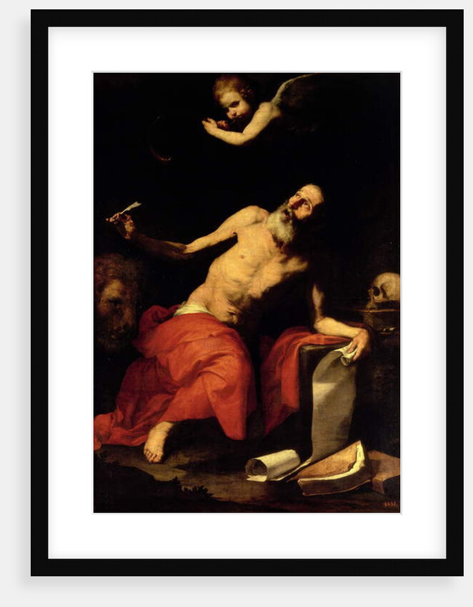 St. Jerome Hears the Last Trumpet, 1626 by Jusepe de Ribera