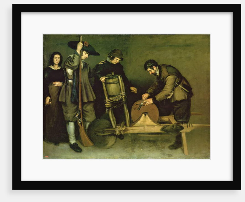 The Knife Grinder, 1635-40 by Antonio Puga