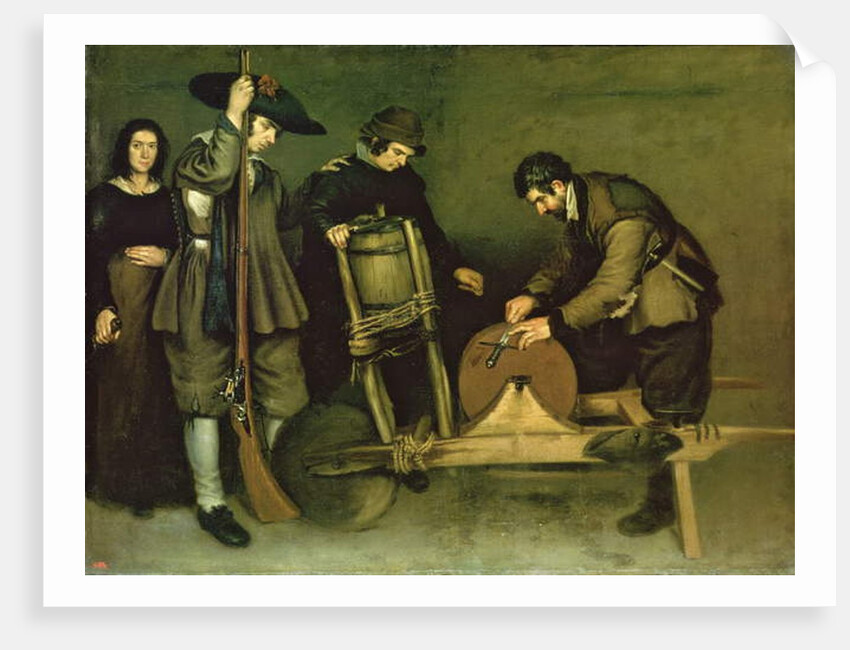 The Knife Grinder, 1635-40 by Antonio Puga