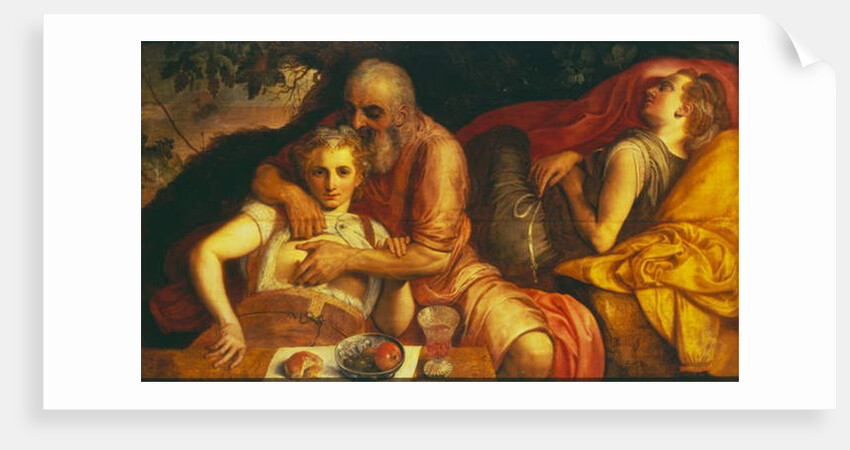 Lot and his Daughters, 1550s by Frans Floris