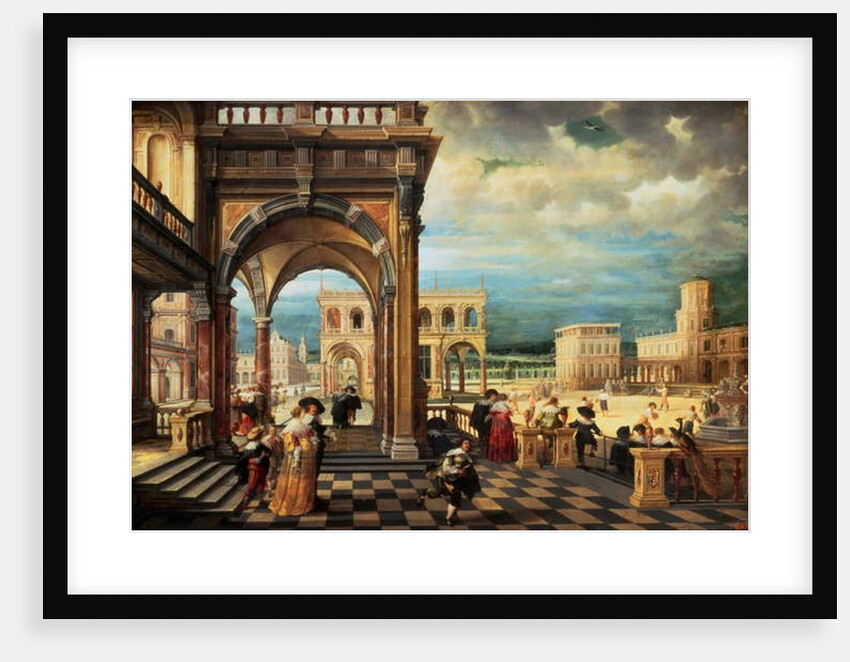 Italian Palace, 1623 by Hendrik the Younger Steenwyck