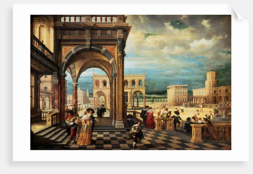 Italian Palace, 1623 by Hendrik the Younger Steenwyck
