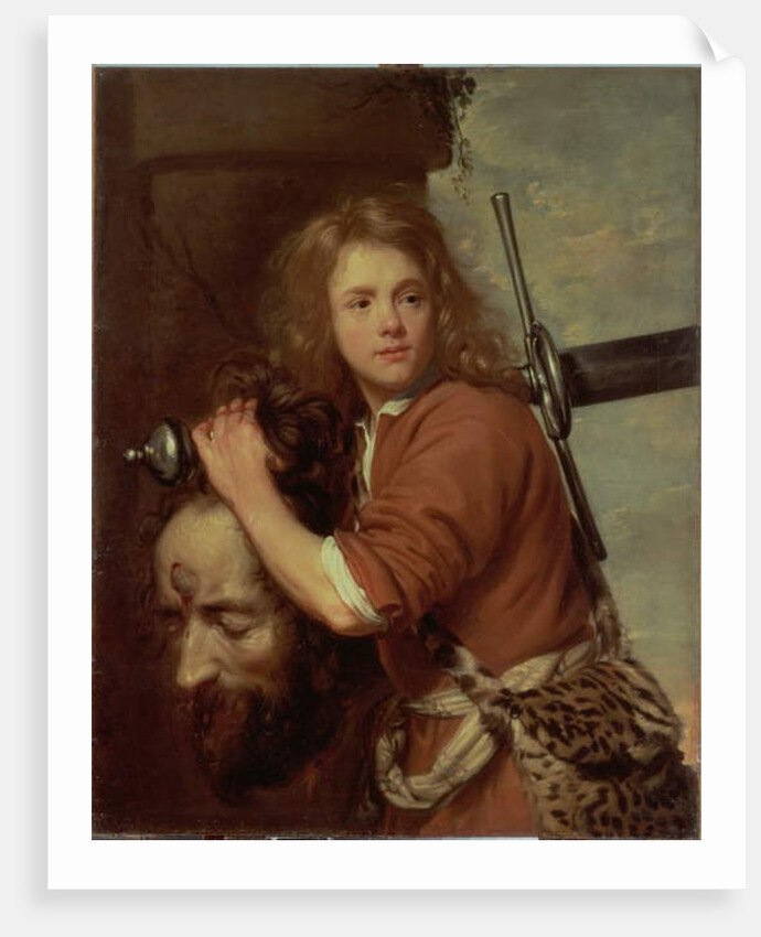 David Bearing the Head of Goliath, 1643 by Jacob van Oost