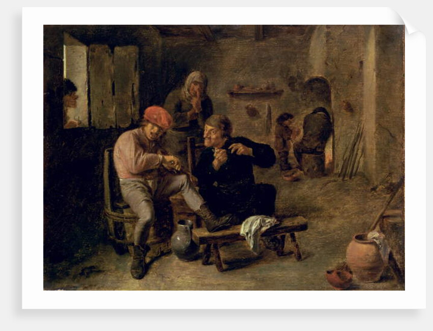 Tavern Scene, or The Village Fiddler, 1634-8 by Adriaen Brouwer