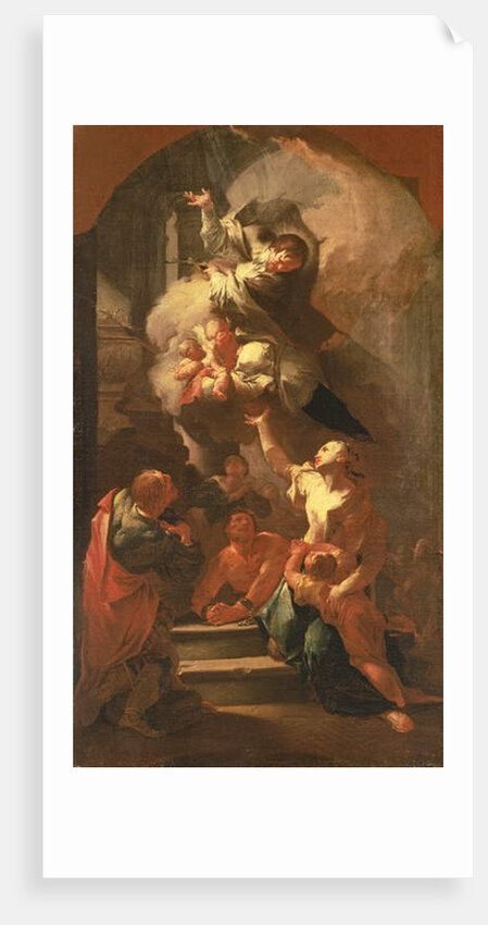 St. John of Nepomuk Comforting the Oppressed, c.1748 by Paul Troger