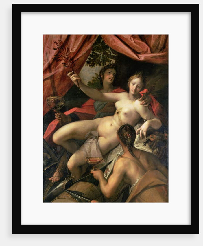 Allegory of Peace, Art and Abundance, 1602 by Johann or Hans von Aachen